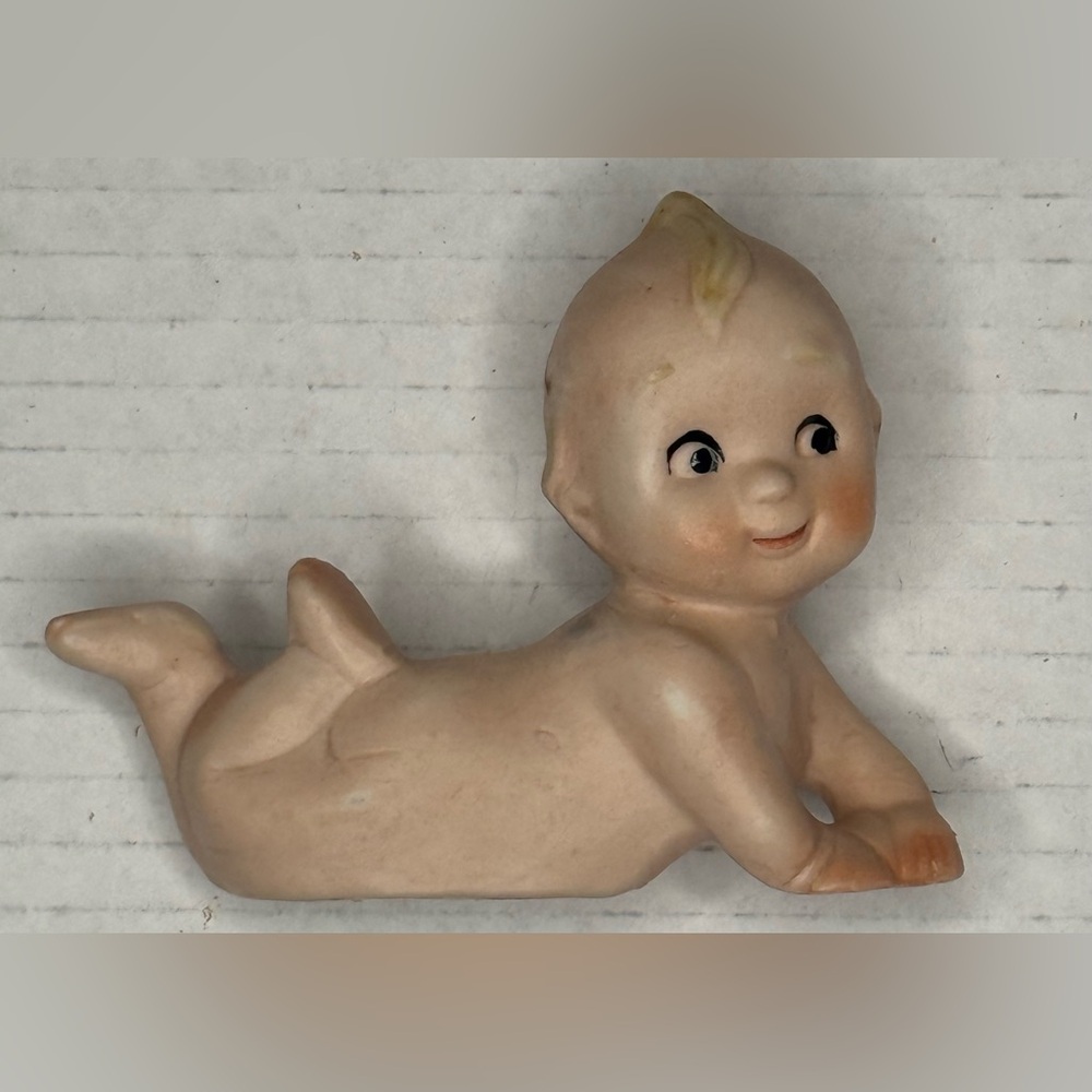 Vintage Ceramic Kewpie Doll Figurine